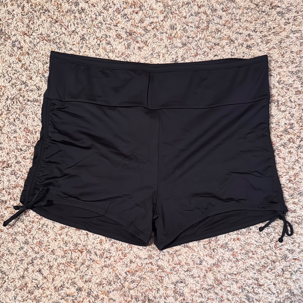 Sonnet Shores black swim shorts